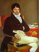 Jean-Auguste Dominique Ingres Portrait of Monsieur Riviere painting